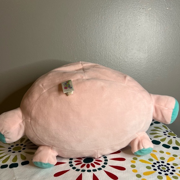 Smoochy Pals Pink Pig Cupcake Squishy Plush Stuffed Animal - Picture 3 of 5